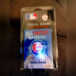 Chicago Cubs Trivia Game 250 Questions All About Baseball Fundex - New